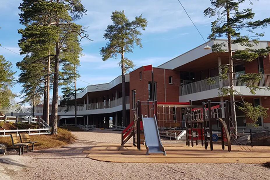 Päiväkodin julkisivu