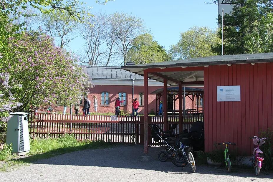 Päiväkodin julkisivu