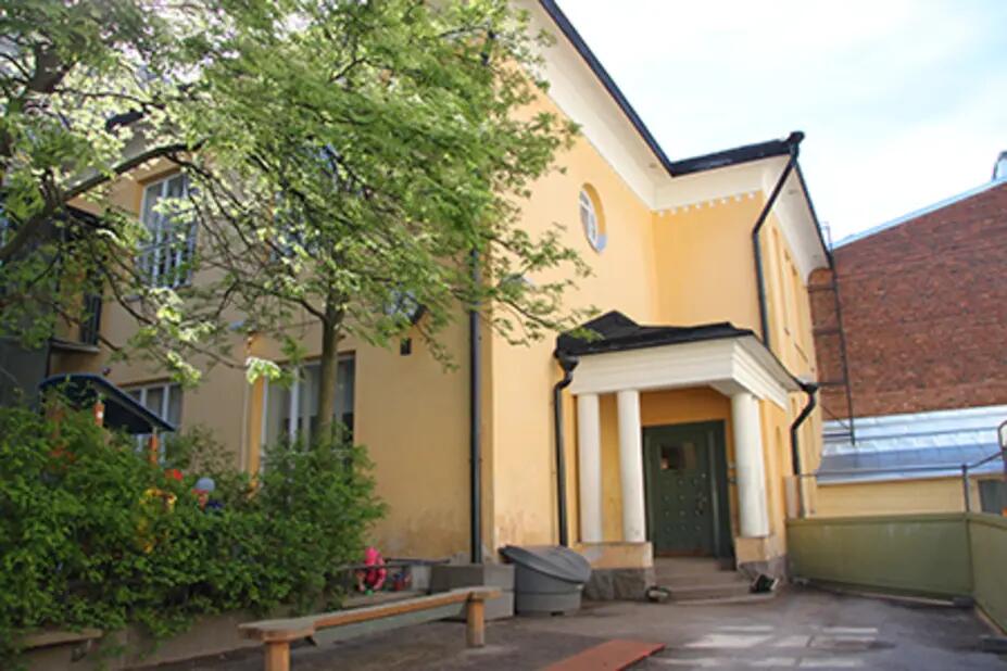 Päiväkodin julkisivu