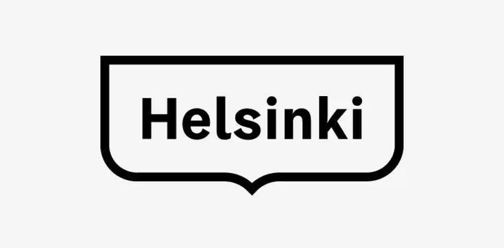 Helsinki kehystunnus mustavalkoinen