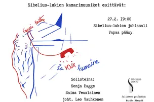 sibelius-lukio-poulenc-juliste.