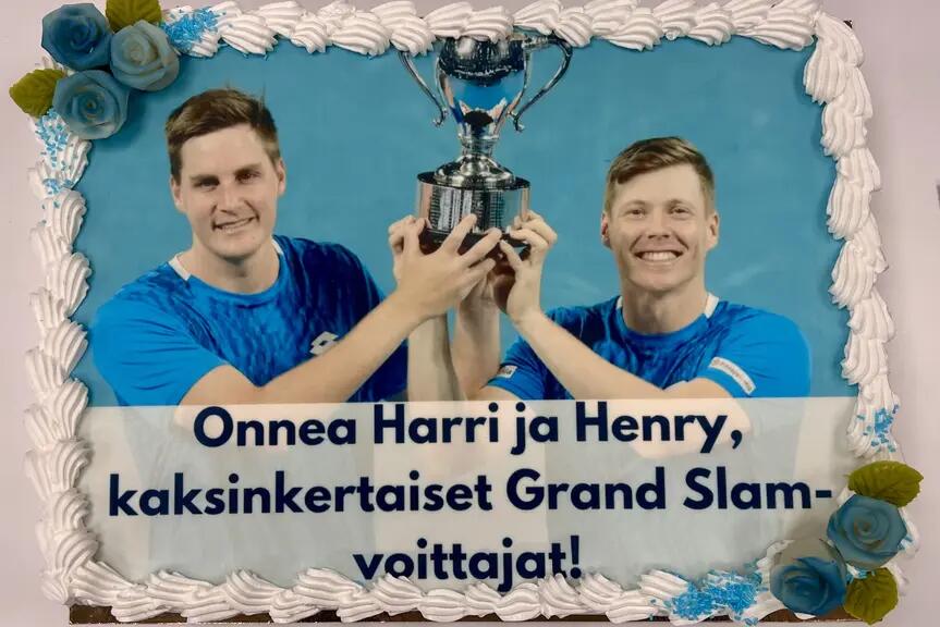 Harrin Grand Slam mitalikakku