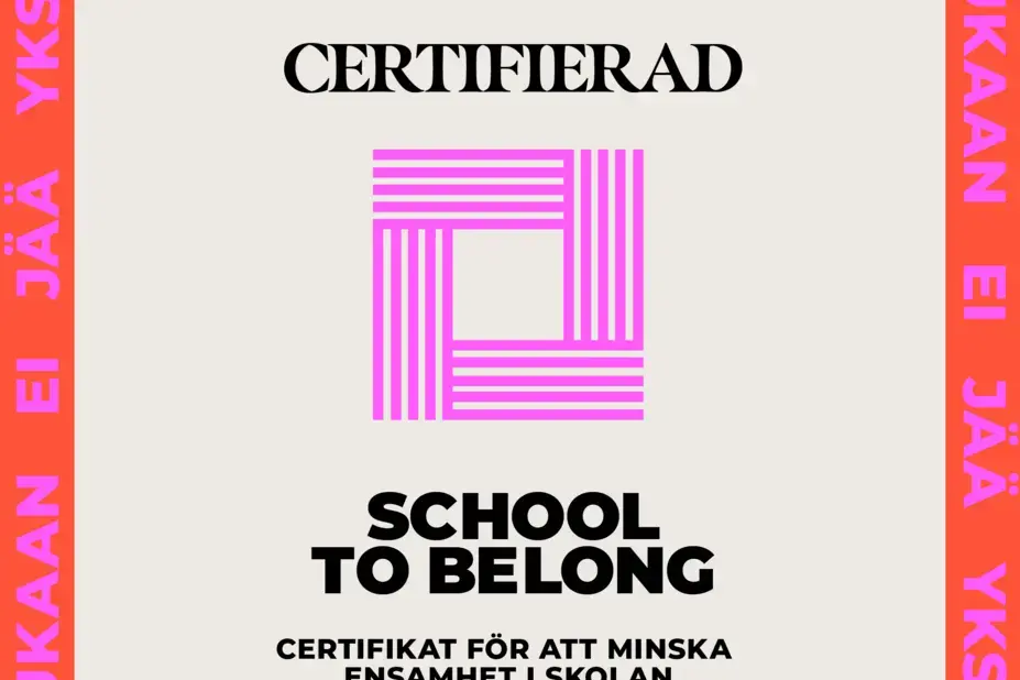 Helsinki missios School to Belong certifikat