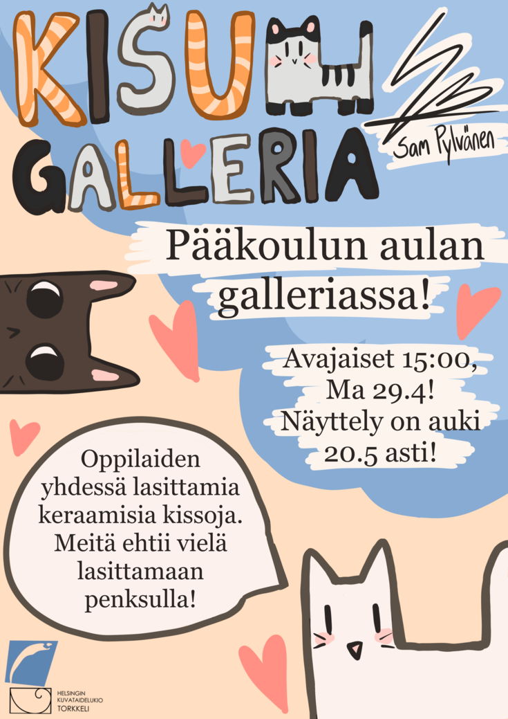 Sam Pylväsen Kisunäyttelyn juliste
