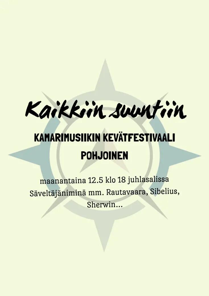 KamarimusiikinKevätfestivaali 2025 Pohjoinen