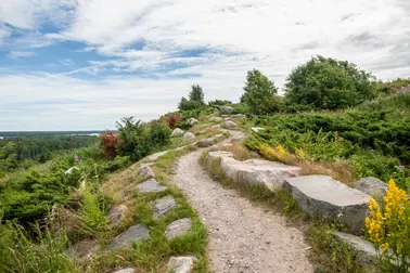 Stig på Nordsjötoppen.