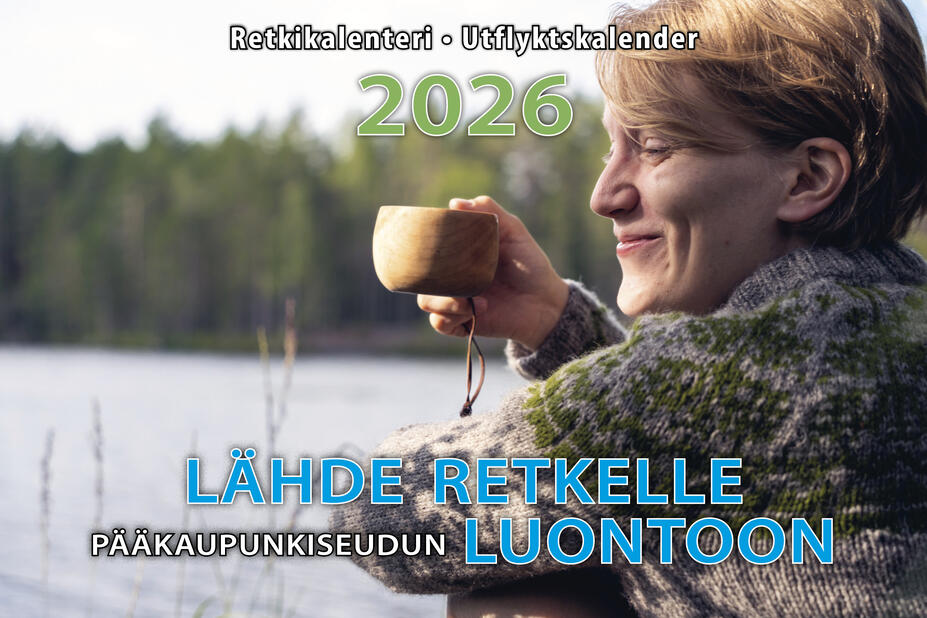 Luontoretkikalenterin kansikuva 