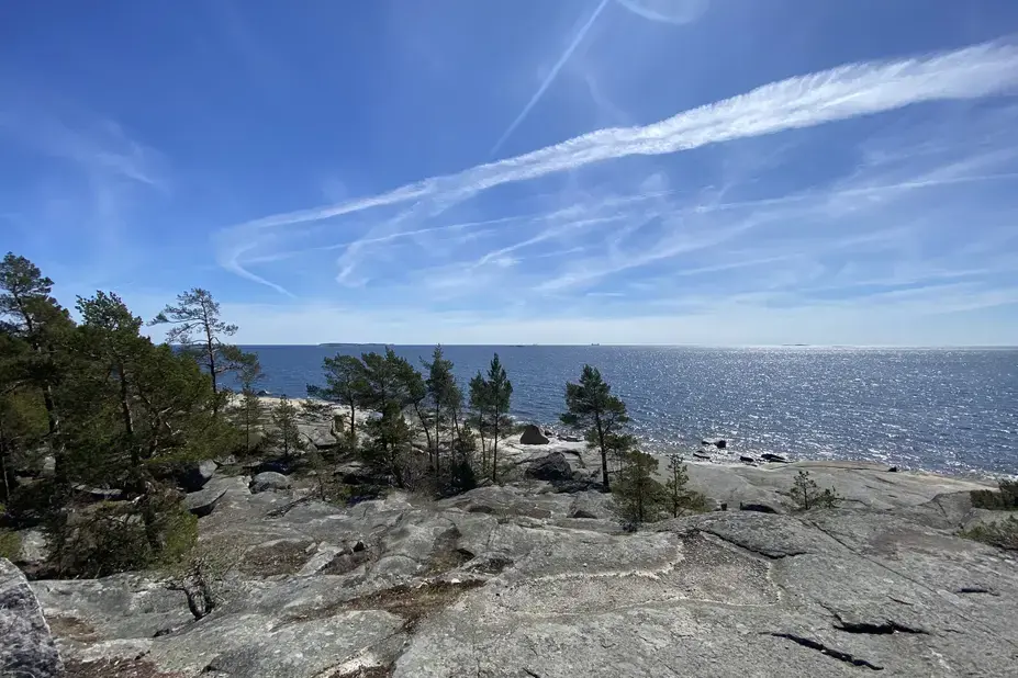 Villingin saaren myrskykalliot.