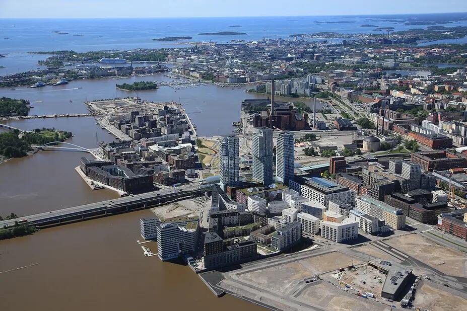 Ilmakuva Kalasatamasta